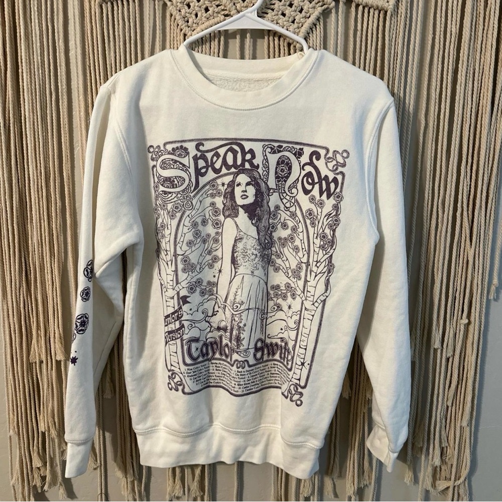 Taylor Swift “Speak Now” Crewneck Sweater